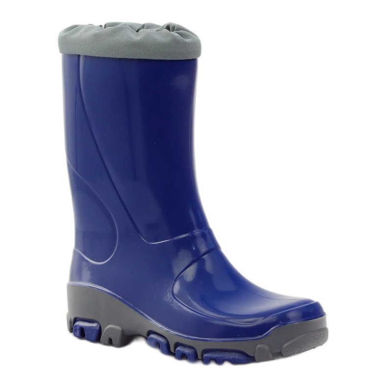 Galoshes with silver ions Ren But cornflower blue grey 1