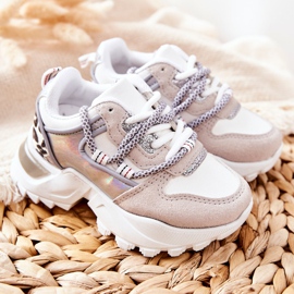 FR1 Children's Sport Shoes Sneakers White Rommie multicolored 1