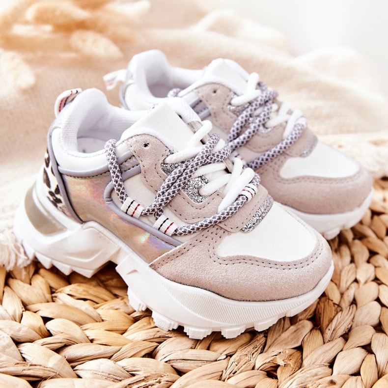 FR1 Children's Sport Shoes Sneakers White Rommie multicolored 1