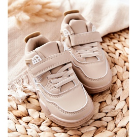 FR1 Children's Leather Sport Shoes Beige Marisa white 2 FR1 Children's Leather Sport Shoes Beige Marisa white 2