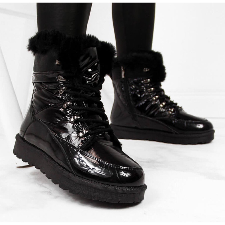 Insulated snow boots Potocki W WOL27A black 1