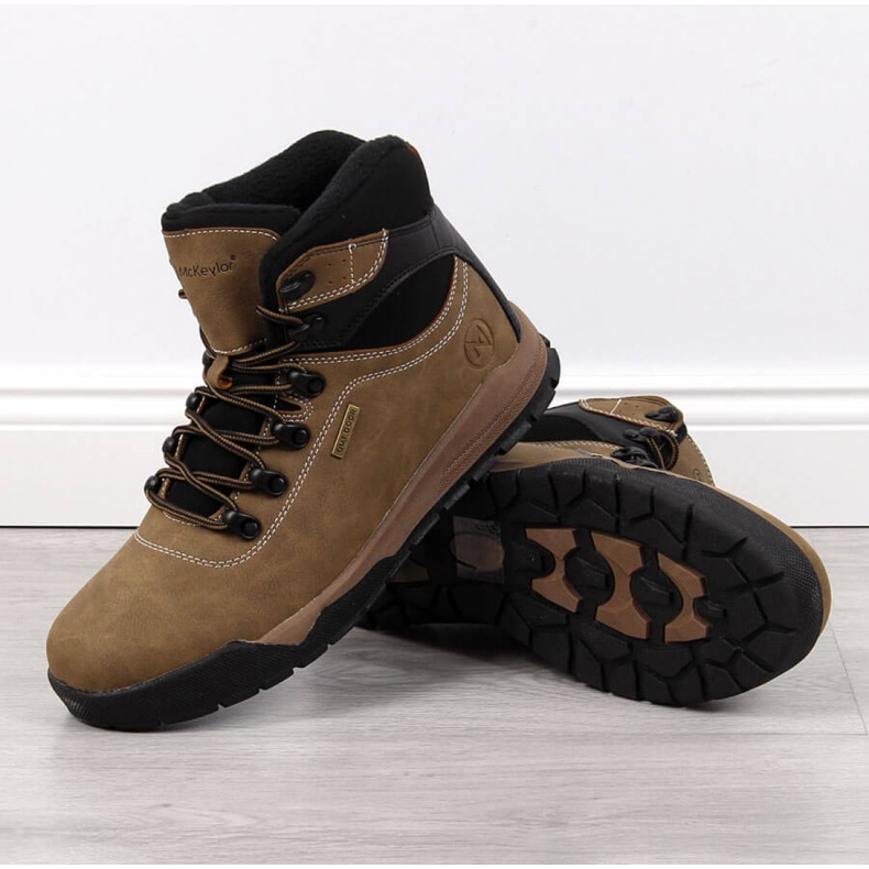 Insulated boots McKeylor M JAN57B khaki brown 1