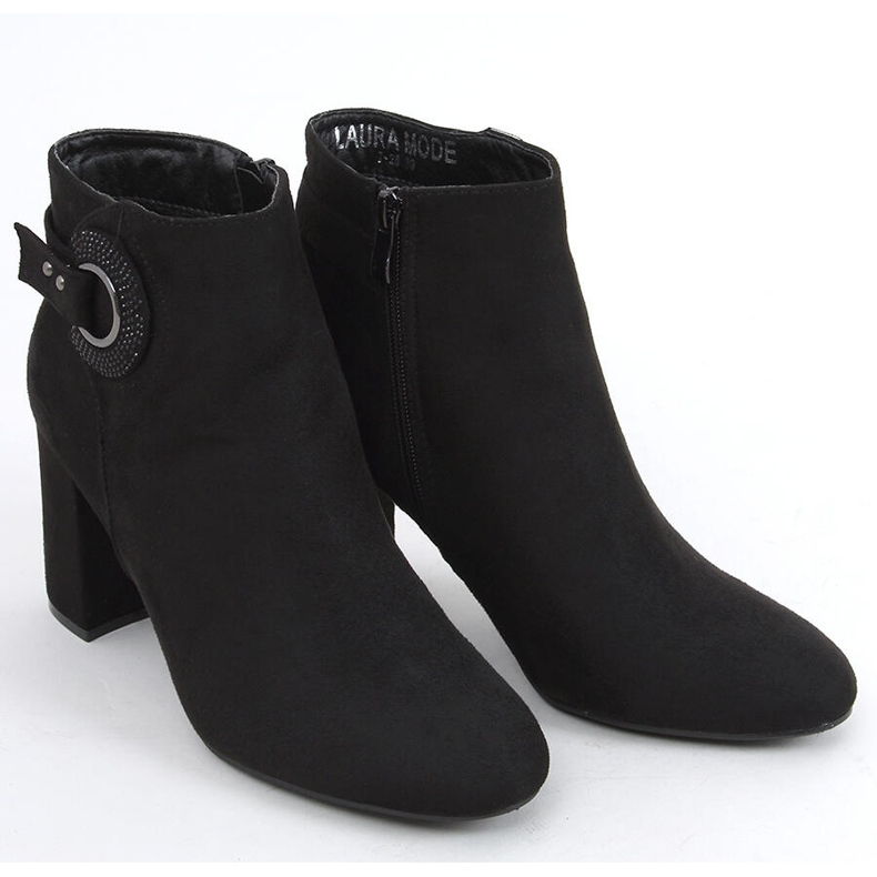 Polla Black high heels 2