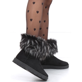 Snow boots with fur from Else Black 5