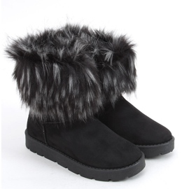 Snow boots with fur from Else Black 2