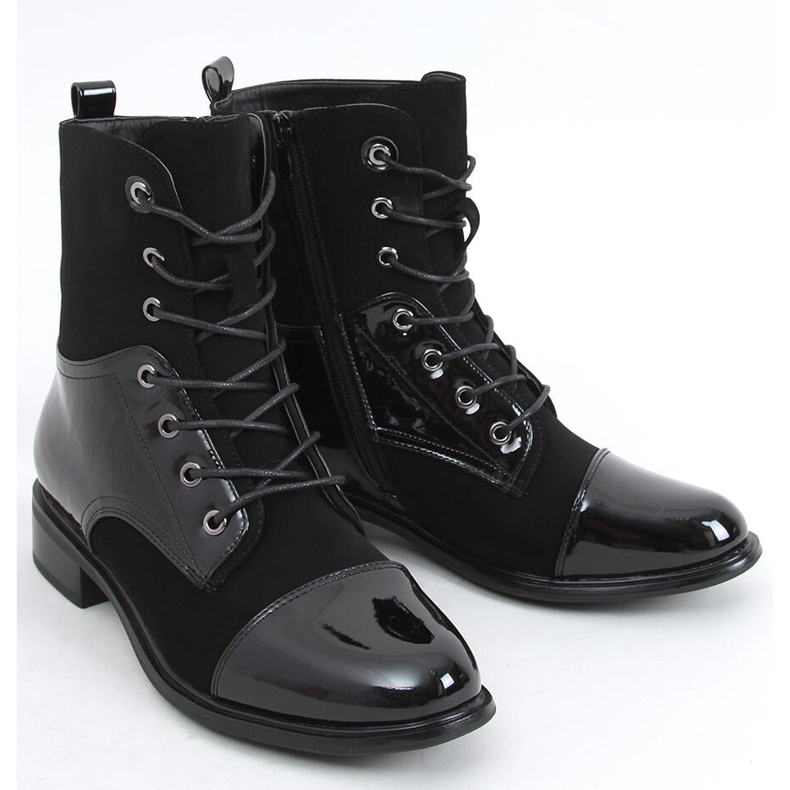 Patent leather boots Nina Black 1 Patent leather boots Nina Black 1