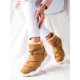 Women's snow boots Big Star II274266 brown 1
