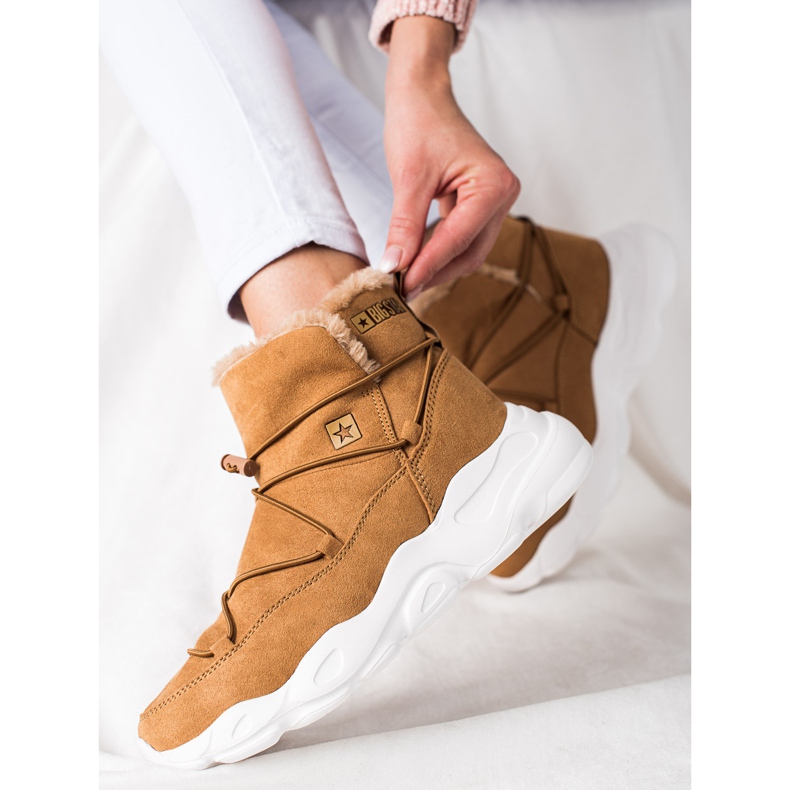 Women's snow boots Big Star II274266 brown 2