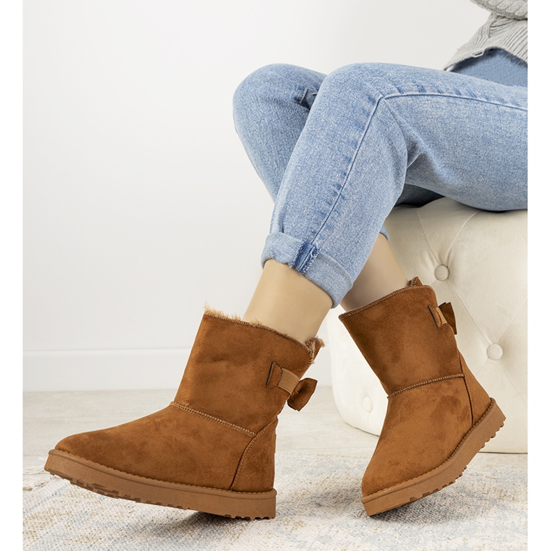 Cross Jeans Lomeli brown winter boots for women 1