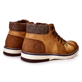 Men's Trekking Shoes Cross Jeans EE1R4078C Camel brown 1