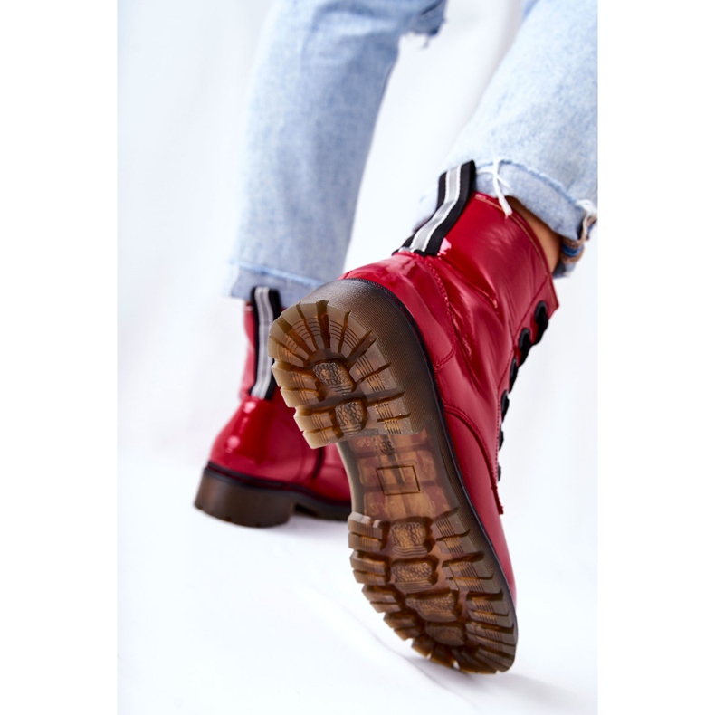PE1 Lacquered Warm Workers Red Lomess 2