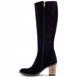 Olivier Black women's insulated boots on the post 1