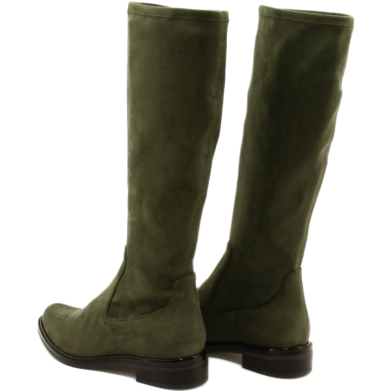 Women's boots Caprice 25512-27 737 olive stretch green 3 Women's boots Caprice 25512-27 737 olive stretch green 3