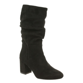 Black Boots black boots Filippo DKZ3004 / 21 BK 1 Black Boots black boots Filippo DKZ3004 / 21 BK 1