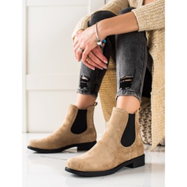 TRENDI Stylish Chelsea boots beige 1 TRENDI Stylish Chelsea boots beige 1