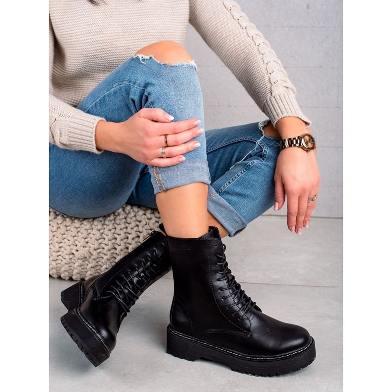 Women's Boots Big Star II274109 black 1