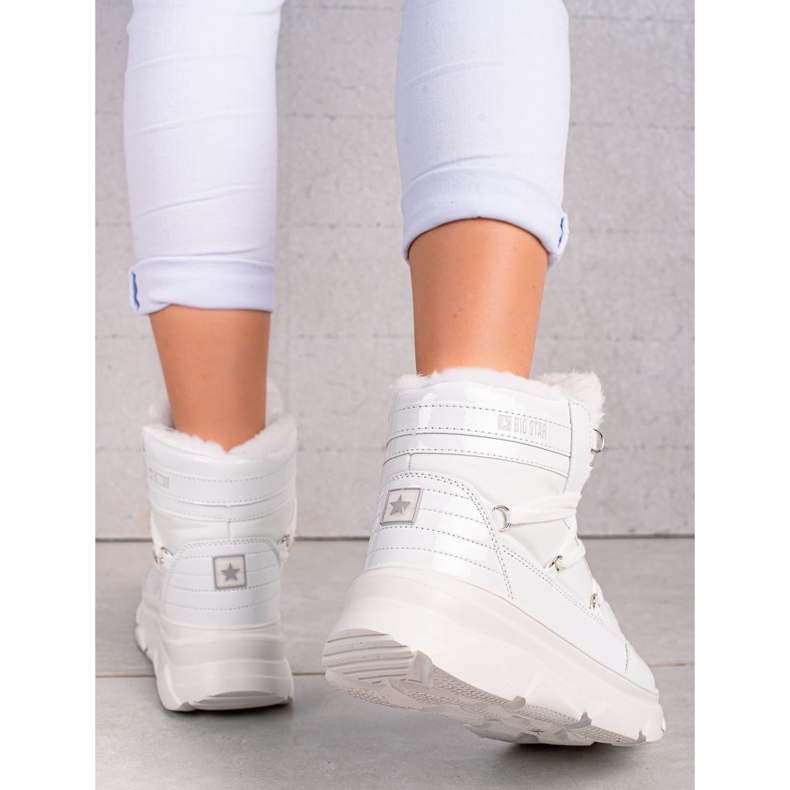Women's snow boots Big Star II274463 white 2 Women's snow boots Big Star II274463 white 2