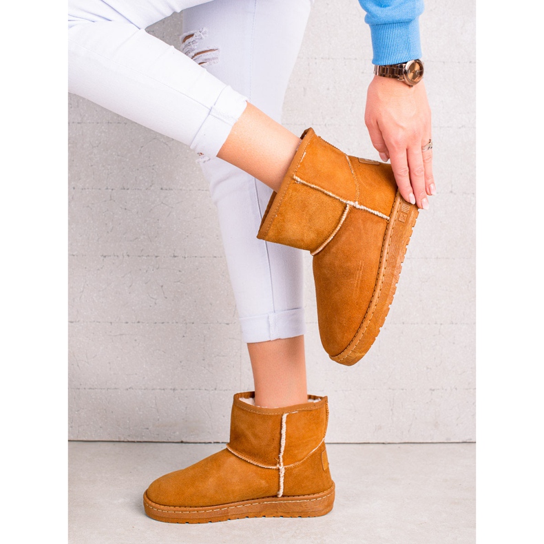 Women's snow boots Big Star II274441 brown 2