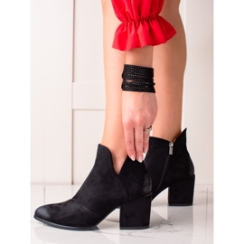 W. Potocki Potocki suede boots black 2