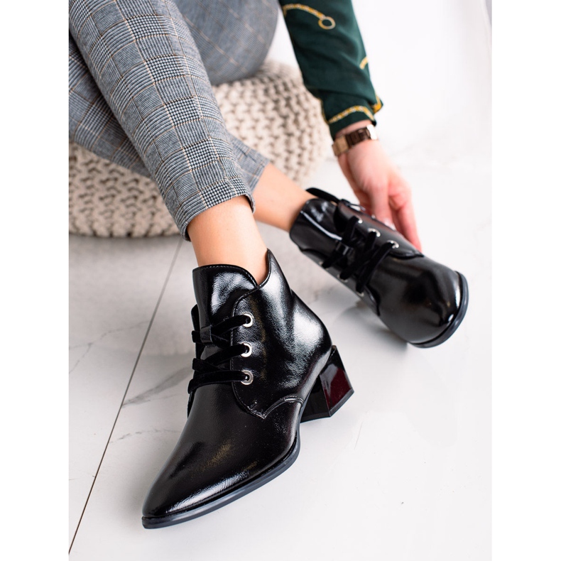 Low-heeled boots from Sergio Leone black 2