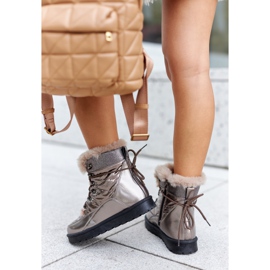 POTOCKI High Fur-insulated Snow Boots Golden Sneezy 2