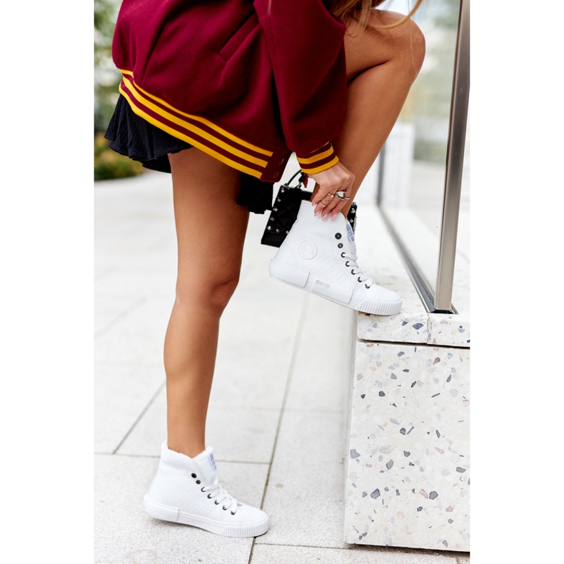 Women's Sneakers Big Star II274156 White insulated 1