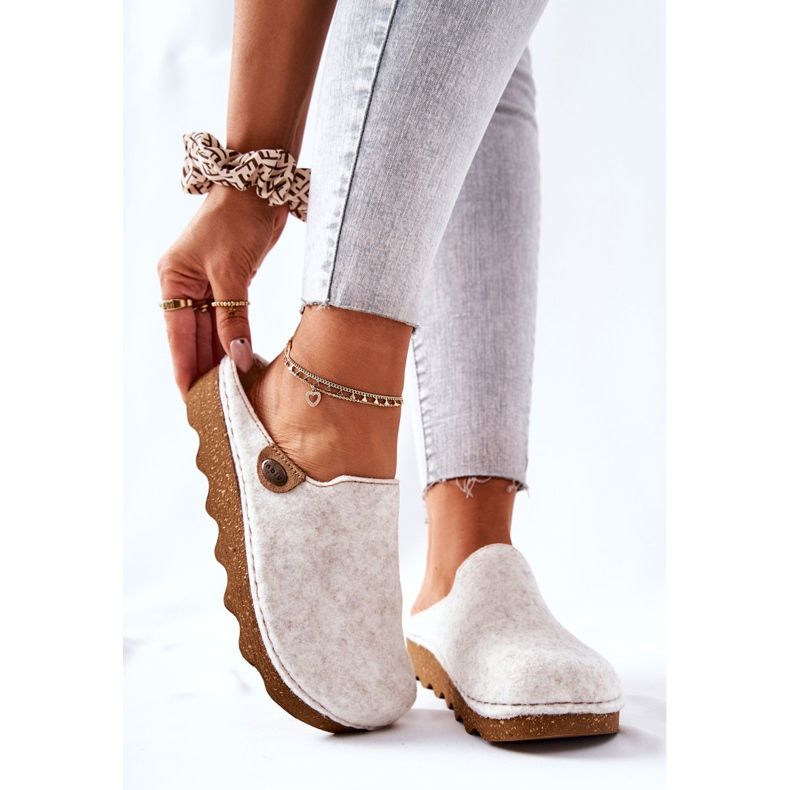 Slippers Prophylactic Inblu Beige DK20FE01W 1 Slippers Prophylactic Inblu Beige DK20FE01W 1