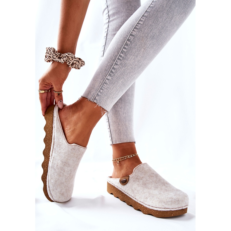 Slippers Prophylactic Inblu Beige DK20FE01W 2 Slippers Prophylactic Inblu Beige DK20FE01W 2