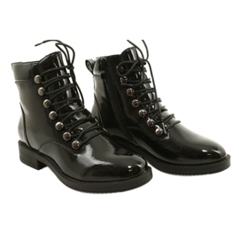 Black Filippo DBT3008/21 black ankle boots 4