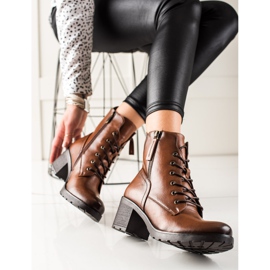 W. Potocki Casual lace-up boots from Potocki brown 2