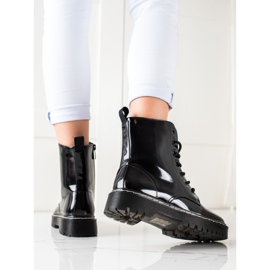 Vinceza Stylish, warm Trappers black 1