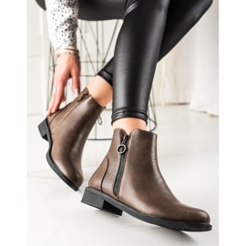 TRENDI Fashionable brown boots 1