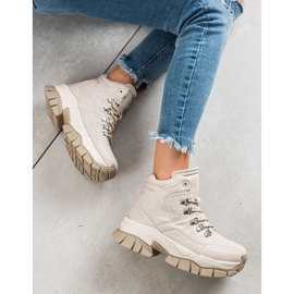 Women's Boots Big Star II274331 beige 1