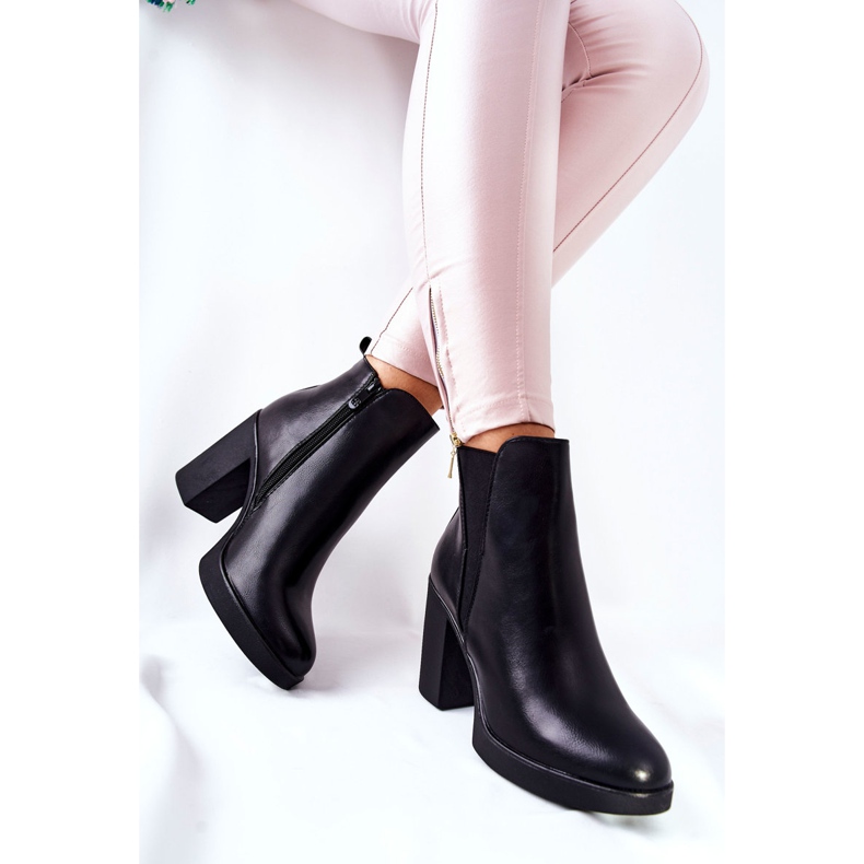 PG1 Leather Boots On A Black Linari Post 2