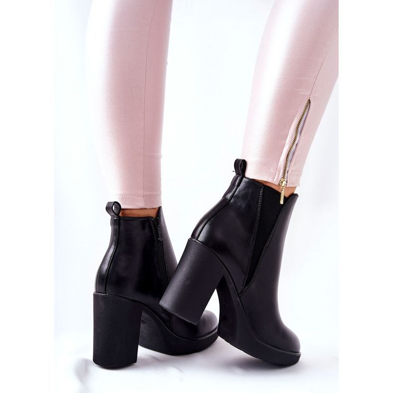 PG1 Leather Boots On A Black Linari Post 1