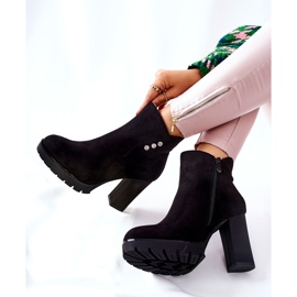 PG1 Black Lagerlla Suede Boots On A Post 1