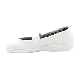 Girls' slippers Czech Befado 274X013 white 2 Girls' slippers Czech Befado 274X013 white 2