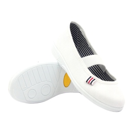 Girls' slippers Czech Befado 274X013 white 3 Girls' slippers Czech Befado 274X013 white 3