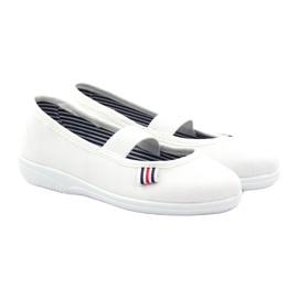 Girls' slippers Czech Befado 274X013 white 4 Girls' slippers Czech Befado 274X013 white 4