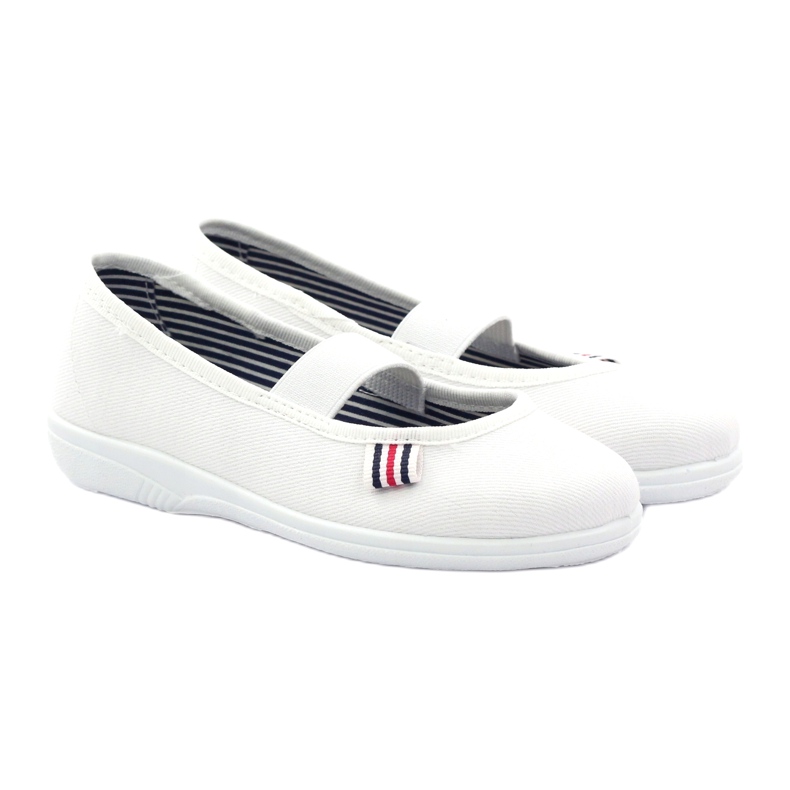 Girls' slippers Czech Befado 274X013 white 4 Girls' slippers Czech Befado 274X013 white 4