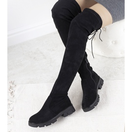 Black boots with high soles from Patrice 2