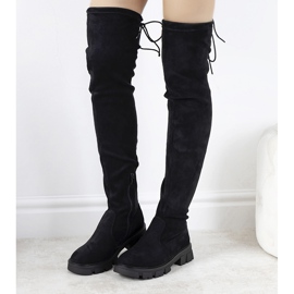 Black boots with high soles from Patrice 1