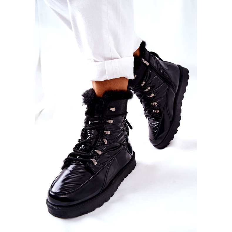 POTOCKI High Fur-insulated Snow Boots Black Sneezy 1 POTOCKI High Fur-insulated Snow Boots Black Sneezy 1