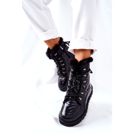 POTOCKI High Fur-insulated Snow Boots Black Sneezy 5