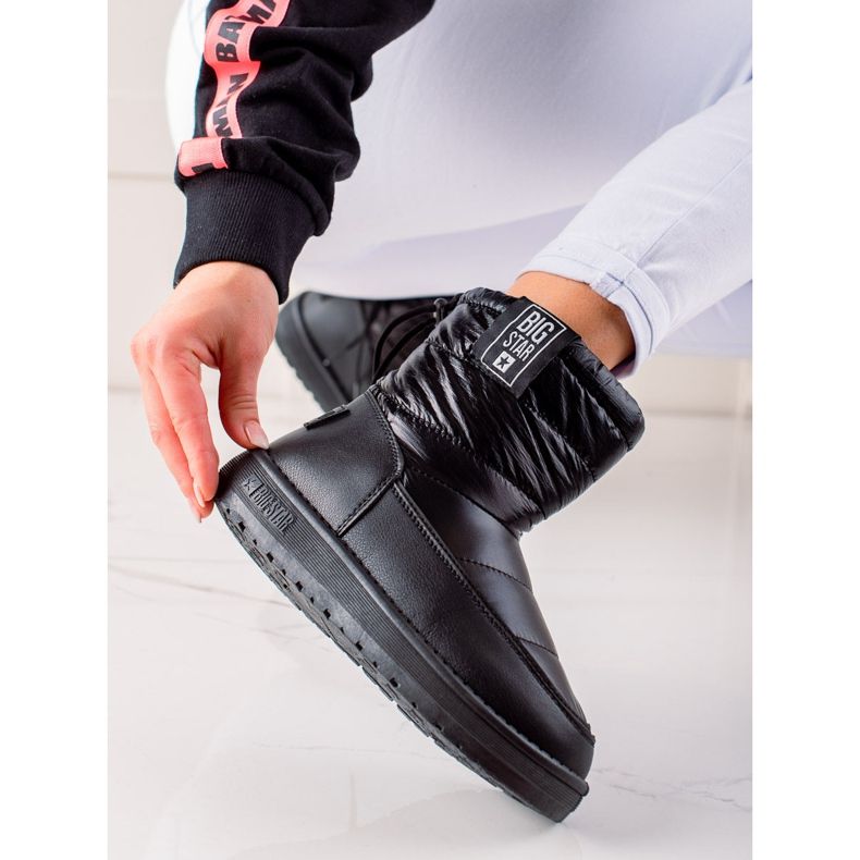 Women's snow boots Big Star II274120 black 1