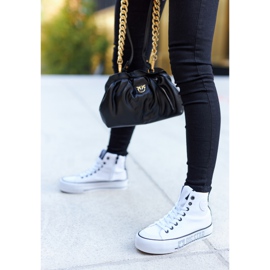 High Sneakers On The Big Star II274014 White Platform 2