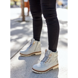 PE1 Women's Trappers Timberki With Warming Light Gray Tiempo grey 2