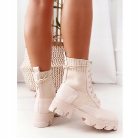 PS1 Women's Boots Workers Beige Megan 2