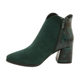 M.Daszyński Green Suede Boots MR2025-3 black 2 M.Daszyński Green Suede Boots MR2025-3 black 2