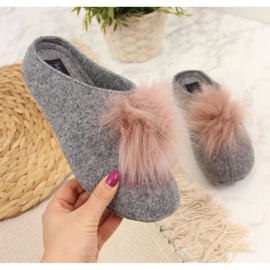 Panto Fino slippers W INT1626B gray grey 3